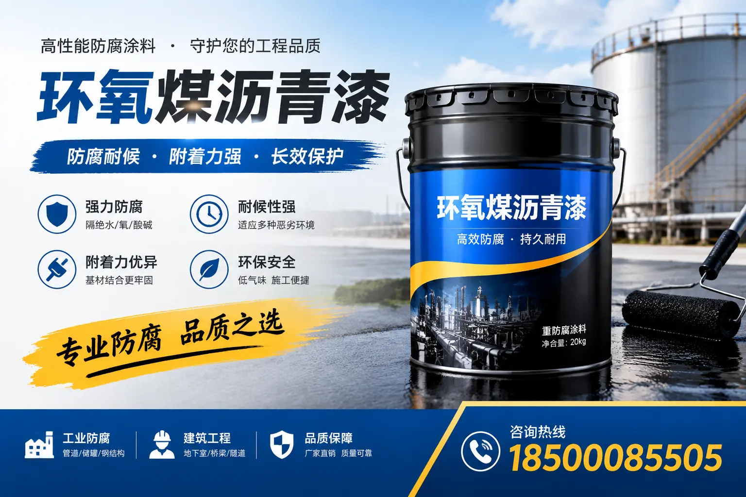 如何选择适合的环氧煤沥青漆?承德市场选型指南